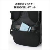 【即納】【代引不可】リュック 大容量 35L シューズ収納 16インチPC対応 出張 旅行 小物整理ポケット付 バックパック 180度オープン構造 ブラック エレコム BM-BPTR01BK