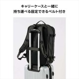 【即納】【代引不可】リュック 大容量 35L シューズ収納 16インチPC対応 出張 旅行 小物整理ポケット付 バックパック 180度オープン構造 ブラック エレコム BM-BPTR01BK