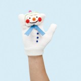 手袋人形 青 セット てぶくろ にんぎょう 指人形 オリジナル 作成 図工 工作 手芸 教材 幼児 子供 アーテック 50912