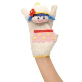 手袋人形 紫 セット てぶくろ にんぎょう 指人形 オリジナル 作成 図工 工作 手芸 教材 幼児 子供 アーテック 50918
