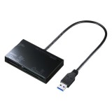 【即納】【代引不可】サンワサプライ USB3.0カードリーダー ADR-3ML35BK