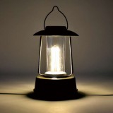 Anchor LEDミニランタン 電池式 LEDランタン 軽量 ミニサイズ 単4電池3本使用 アウトドア レジャー 防災【BROWN】 現代百貨 A632BR