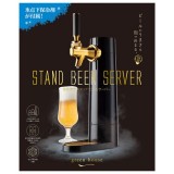 スタンドビールサーバー 超音波 クリーミー 泡 ビアサーバー ビールサーバー 丸洗い可能 缶ビール 瓶ビール ブラック グリーンハウス GH-BEERO-BK