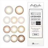 カラコン エバーカラーワンデールクアージュ 度あり 度数-1.50 度つき 1箱10枚入ｘ10箱セット ワンデー 1日使い捨て 1day DIA:14.5mm ヌケ感 高発色 カラーコンタクト アイセイ luquage150