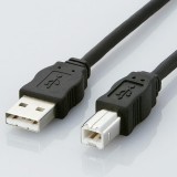 【代引不可】エレコム [環境対応][USB2.0][5.0m]エコUSBケーブル(A-B・5m) USB2-ECO50 USB2-ECO50