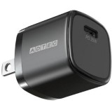 AC充電器 Power Delivery対応 20W USB Type-C 1ポート ブラック ADTEC APD-V020C-BK