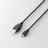 【代引不可】エレコム(ELECOM) ゲーム用USBケーブル(A-miniB) U2C-GMM30BK 製品型番：U2C-GMM30BK （4953103239470）