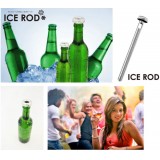 ボトルビール用 アイスロッド ビールを冷たいままキープ！ ボトルに挿すだけ 何度でも繰り返し使える 保冷グッズ 冷却グッズ グリーンハウス GH-ICES1