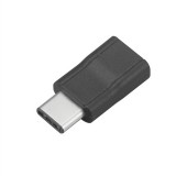 microUSB変換アダプタ USB Type-C USB2.0 高速転送 充電 データ転送 リバーシブル スマホ タブレット コンパクト ブラック グリーンハウス GH-UACMB-BK