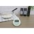 時計付防水タイマー 防水仕様 IPX7 キッチン お風呂 置き時計 グリーン ドリテック T-611GN