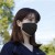 温感あったかマスク 2枚セット 布マスク ふつうサイズ 小さめサイズ チャコールグレーxグレー 男女兼用 吸湿発熱素材 立体構造 洗濯可能 洗えるマスク スパイス SFVZ2219A