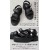 メンズサンダル プラットフォームソールサンダル ブラック 男性用 メンズ PLATFORM SOLE SANDALS  glabella glbt-262-*-BK