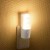 LEDナイトライト 明暗・人感センサー式 20lm 橙色LED ホワイト 物置 廊下 クローゼット 足元 照明 OHM NIT-ALA6JCL-WL