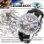 ジョンハリソン 腕時計 ウォッチ ビッグテンプ付 多機能表示 自動巻&手巻 高級 ブランド メンズ J.HARRISON JH-033SW