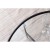 【北海道・沖縄・離島配送不可】【代引不可】ラウンドガラステーブル LL マット ブラックアイアン 直径75cm ブラック 家具 インテリア 東谷 HIT-242