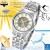 ジョンハリソン 腕時計 ウォッチ 4石天然ダイヤモンド付 ソーラー電波 高級 ブランド レディース J.HARRISON JH-082LGW