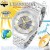 ジョンハリソン 腕時計 ウォッチ 4石天然ダイヤモンド付 ソーラー電波 高級 ブランド メンズ J.HARRISON JH-082MGW