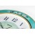 掛け時計 アナログ 直径30.6cm 伝統工芸技術の「木工象嵌」に着目してデザインされた時計 連続秒針 MAG（マグ） グリーンローズ ノア精密 W-718 GR