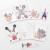 押し花セット 花 フラワー 手作り オリジナル はがき しおり メッセージカード 図工 美術 アート プレゼント アーテック 2218
