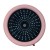 充電式USB円筒形加湿器 0.75L ピンク LEDライト リビング 寝室 ダイニング 乾燥 季節家電 テクノス EL-C077UP