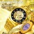 ジョンハリソン 腕時計 ウォッチ GOLD RUSH ゴールド/ブラック ドラゴン付き 手巻 自動巻腕時計 J.HARRISON JH-2073GB
