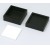 マルチ四角箱 黒塗装 白彫板セット ブラックボックス 小箱 小物入れ オリジナル 作成 彫刻 美術 アーテック 5268
