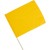 小旗（黄）フラッグ 旗 運動会 体育祭 学園祭 ゲーム イベント 応援 旗振り アーテック  1279