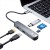 【即納】【代引不可】USB Type-Cマルチ変換アダプタ（HDMI＋カードリーダー付）ケーブル15cm アルミ素材 変換アダプタ 持ち運び サンワサプライ USB-3TCHC5S