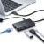 【代引不可】USB Type-Cハブ付き ギガビットLANアダプタ サンワサプライ USB-3TCLS8BK