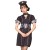 Moon Talk メランコリックナース コスチューム レディースサイズ 女性 ハロウィン コスプレ 衣装 仮装 変装 ナース ブラック 黒 ナース服 ワンピース クリアストーン 4560320893493