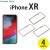 iPhone XR 6.1インチ アイフォン テンアール 用 ケース カバー アルミニウムバンパー ４カラー（ブラック・ゴールド・シルバー・レッド） PGA PG-18YBP0***