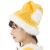 XM サンタ帽子 イエロー 帽子 仮装 コスプレ 衣装 忘年会 クリスマス ハロウィン イベント 誕生日 クリアストーン 4560320873754
