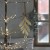 クリスマス アイアンリーフ オーナメント ゴールド Sサイズ ツリー 装飾 チャーム SPICE OF LIFE TJXT3021GD