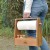 CAMPER キッチンペーパーホルダー ウッドボックス カトラリー 調味料ケース アウトドア キッチン おしゃれ 木製ボックス 現代百貨 A465