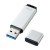 【代引不可】USBメモリ 超高速 USB3.1 Gen1 シンプルなアルミボディ 64GB USBポートに挿すだけですぐ使える シルバー サンワサプライ UFD-3AT64GSV