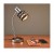 ライト テーブルスタンド スタンドライト 照明 木製シェード フレキシブルアーム 口金形状E17 電球別売 ダークブラウン OHM TT-YN10AW