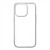 iPhone15 Pro 対応 ケース カバー メタリックフレーム ソフトケース シルバー シンプル iPhoneカバー iPhoneケース Premium Style PG-23BTP05SV