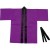 カラー不織布ハッピ 子供用 Jサイズ（紫）半被 運動会 体育祭 衣装 ダンス 踊り チーム イベント アーテック  1500