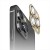iPhone15Pro iPhone15ProMax 対応  カメラフルプロテクター グリッター ラメゴールド  Premium Style PG-23BCLG16GD