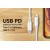 USB Type-C & Lightning USBフラットケーブル 1.5m ライトニング ケーブル PD対応 急速充電 PGA PG-LCC15M