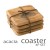 コースター 木製 ウッド 木 アカシア スクエアコースター 4枚セット アカシアコースター 4枚 四角 角型 スクエア ナチュラル 木のコースター ウッドコースター BONO BONO WHLT5149