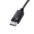 【即納】【代引不可】DisplayPort-HDMI変換アダプタ ケーブル長20cm 3重シールド デジタル映像 音声出力 変換 ブラック サンワサプライ AD-DPHD04