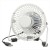 マグネットファン（USB電源/4枚羽根/風向調整/2W/コード長1.1m/ホワイト） OHM KIS-U10TPMM-W