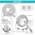 マグネットファン（USB電源/4枚羽根/風向調整/2W/コード長1.1m/ホワイト） OHM KIS-U10TPMM-W