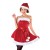 パーティーサンタ レッド Ladies レディース サンタ クリスマス コスプレ コスチューム 衣装 仮装 変装 クリアストーン 4580136526200