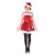 パーティーサンタ レッド Ladies レディース サンタ クリスマス コスプレ コスチューム 衣装 仮装 変装 クリアストーン 4580136526200