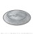 ブリキラウンドトレイ Mサイズ ブリキ トレイ お皿 丸型トレイ 受け皿 装飾 小物置き インテリア アクセサリートレイ スパイス BAGT1643