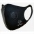 【即日出荷】nismo 公式 立体マスク エアベンチレーターマスク 換気口付 着け心地さらり 水洗いOK 繰り返し使用可能 ブラック エアージェイ NM-MASKBK