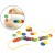 チップひもとおし 知育玩具 脳 手先 発育 促進 学習 玩具 おもちゃ カラフルチップ 部屋遊び 室内遊び 遊び アーテック 7766