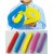 ミニポップチューブ　5本セット 玩具 知育 玩具 おもちゃ ホビー キッズトイ 教材 図工 学童 アーテック 11786
